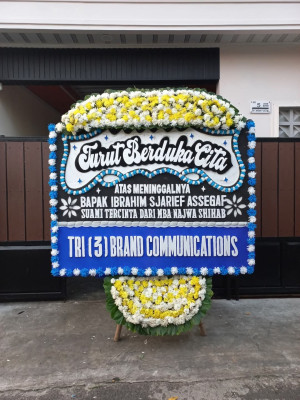 Papan Bunga Duka di Way Dadi Baru